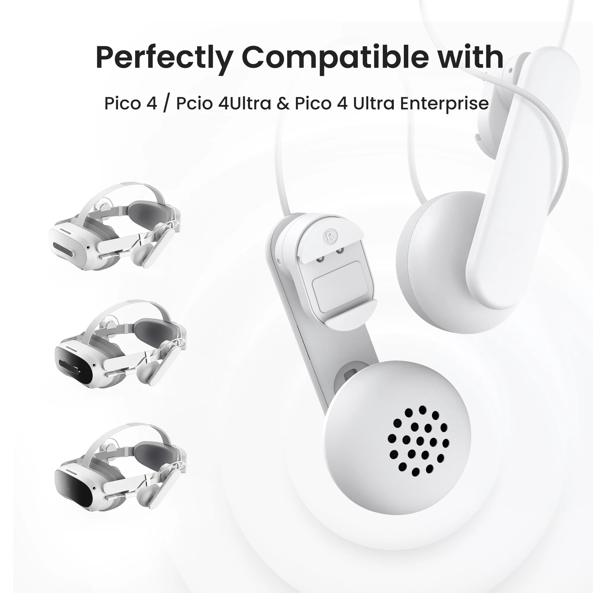 A3 Clip-on Headphones for PICO 4/4 Ultra/4 Ultra Enterprise - Image 4
